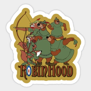 robin hood Sticker